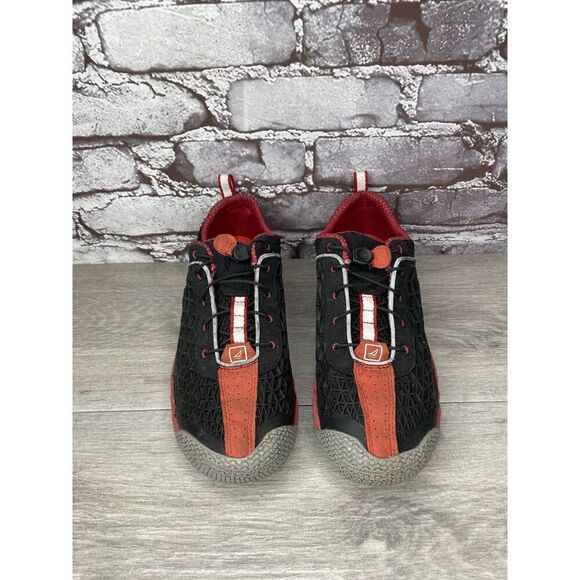 Sperry Top-Sider Searacer Plus GripX3 Black Red Synthetic Shoes Women 8M US/39EU - Picture 15 of 16